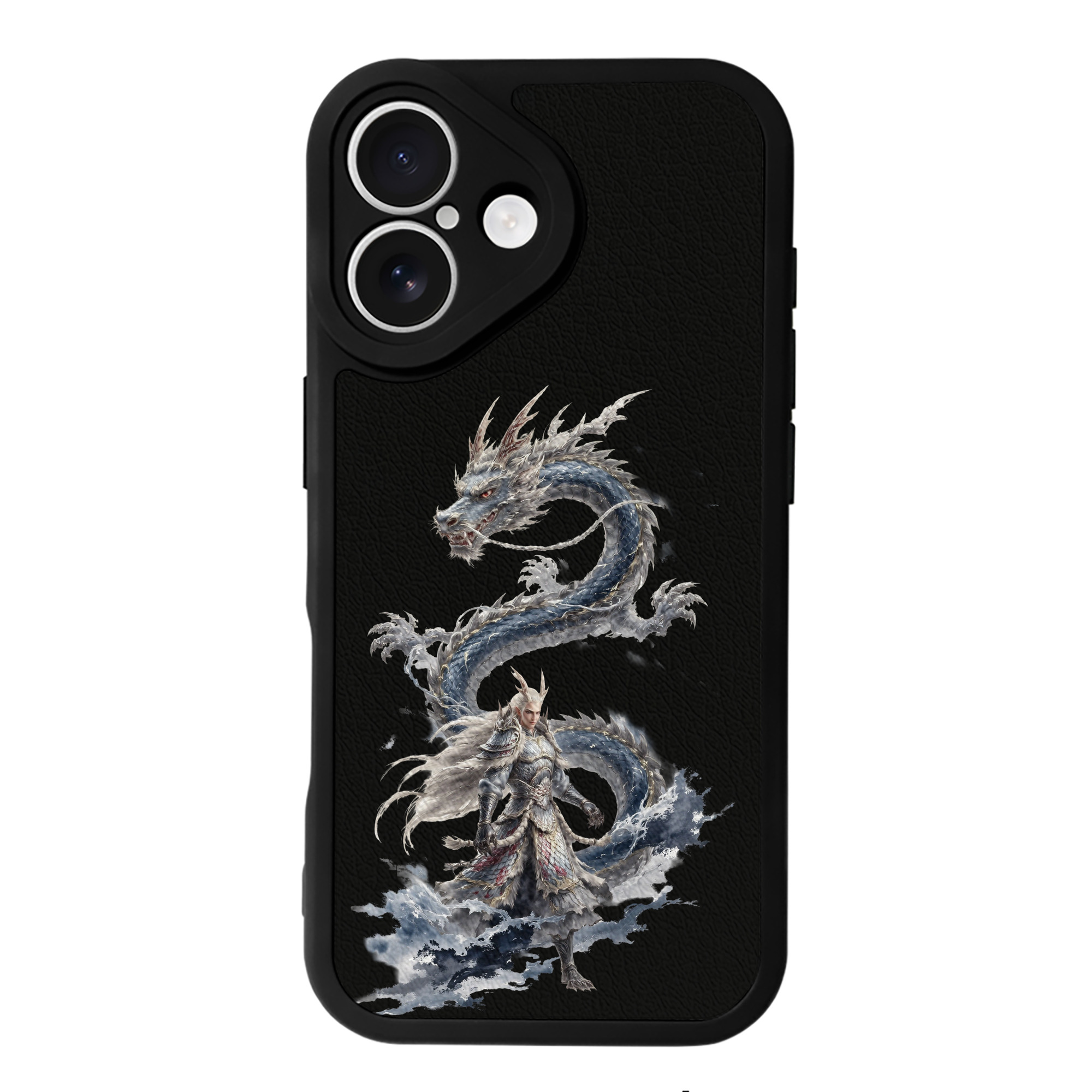 （画像用） Ne Zha 2 ナタ 魔童の大暴れ 【iPhone 16シリーズ対応】シリコンスマホケース（レザー調） 材質：シリコン